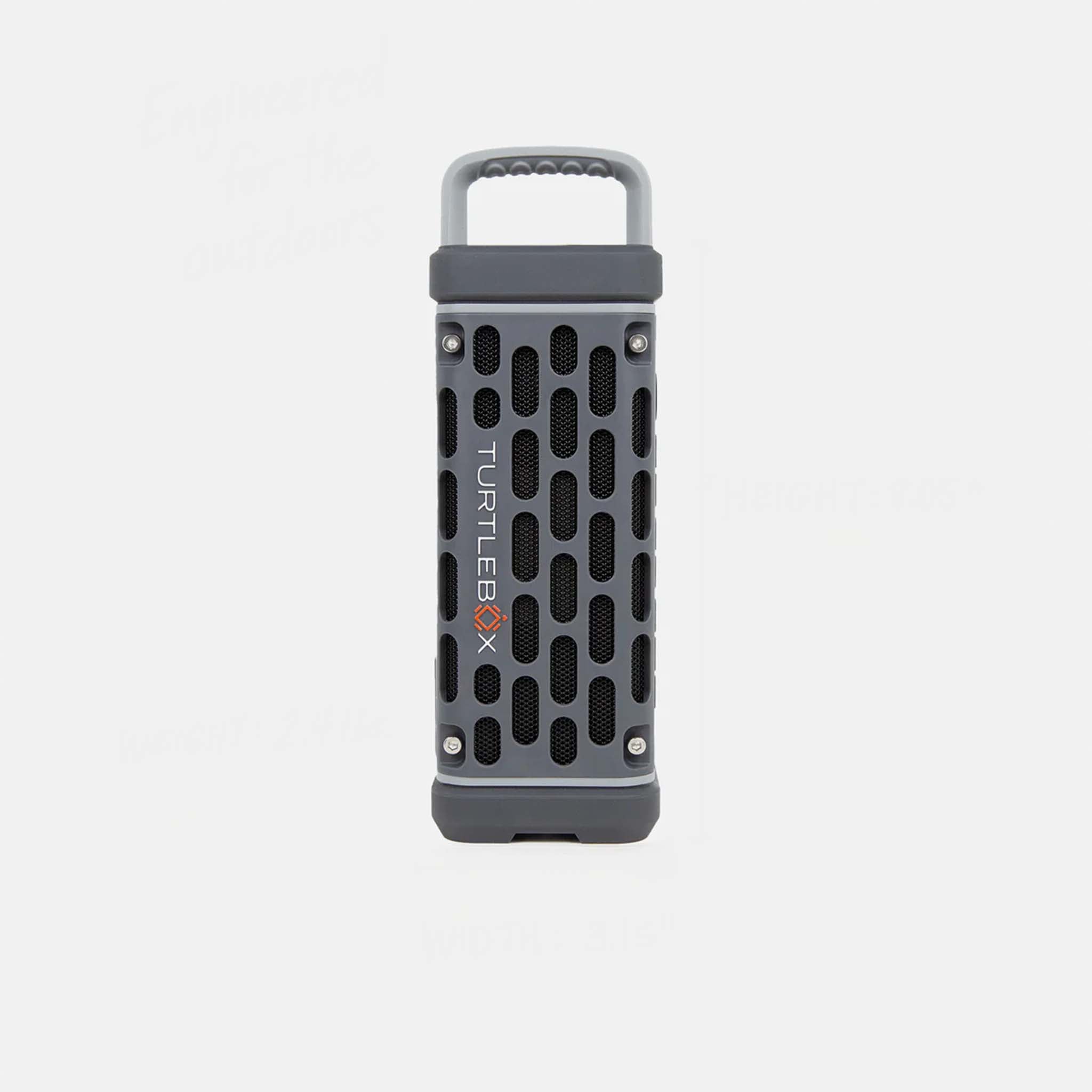 TurtleBox Ranger Portable Speaker in Grey Palmetto Moon