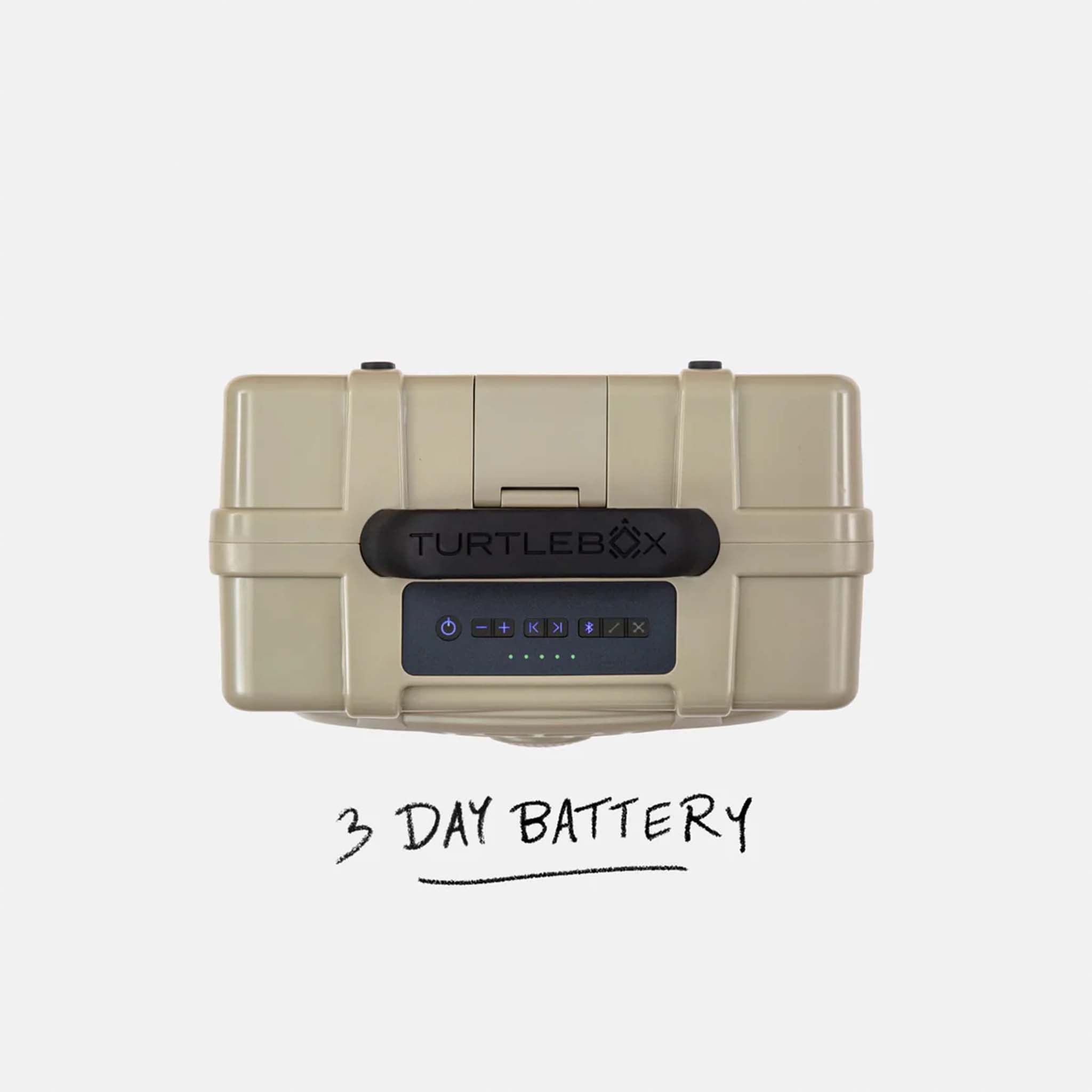 TurtleBox Gen 3 Tan Portable Speaker | Palmetto Moon