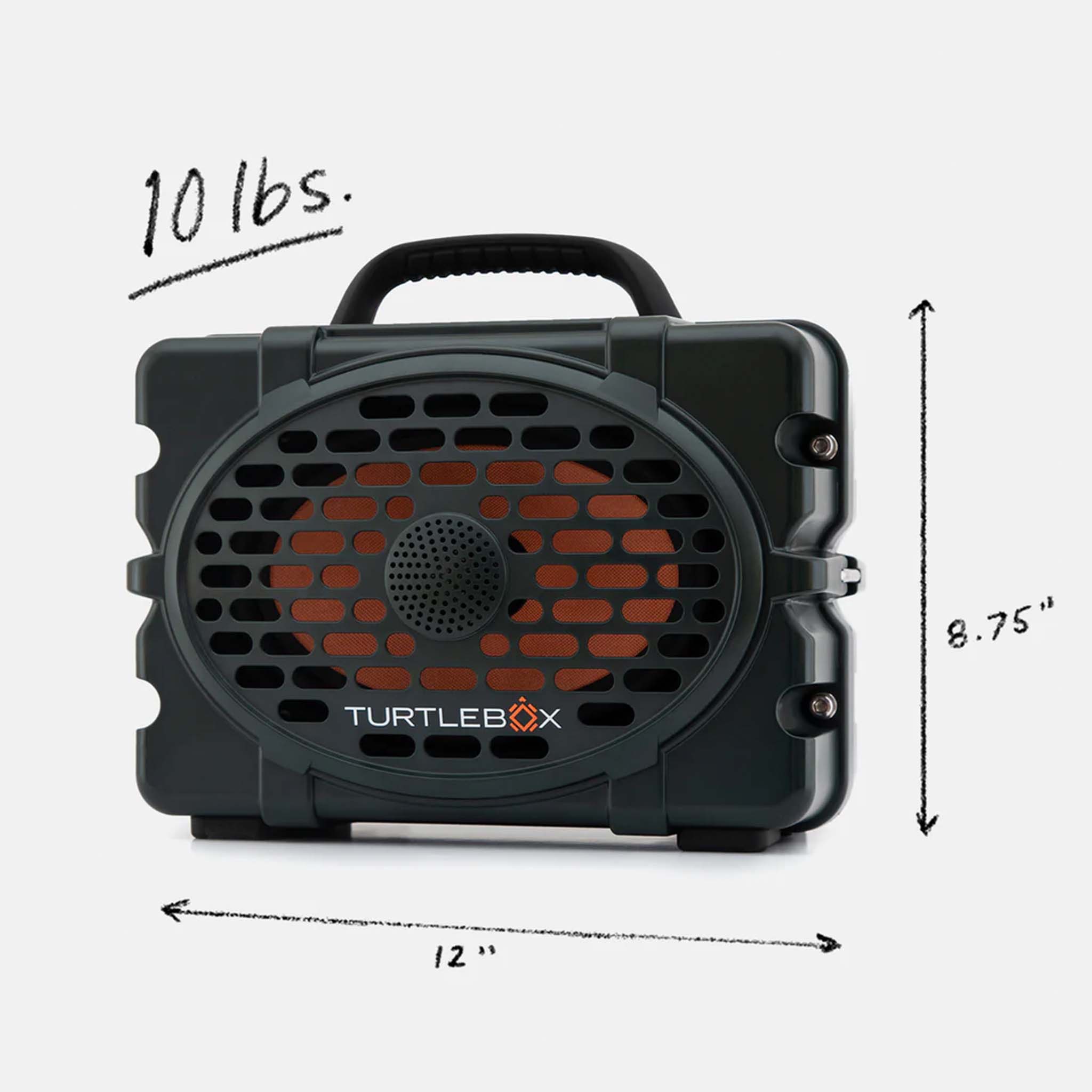 TurtleBox Gen 3 Green Portable Speaker | Palmetto Moon