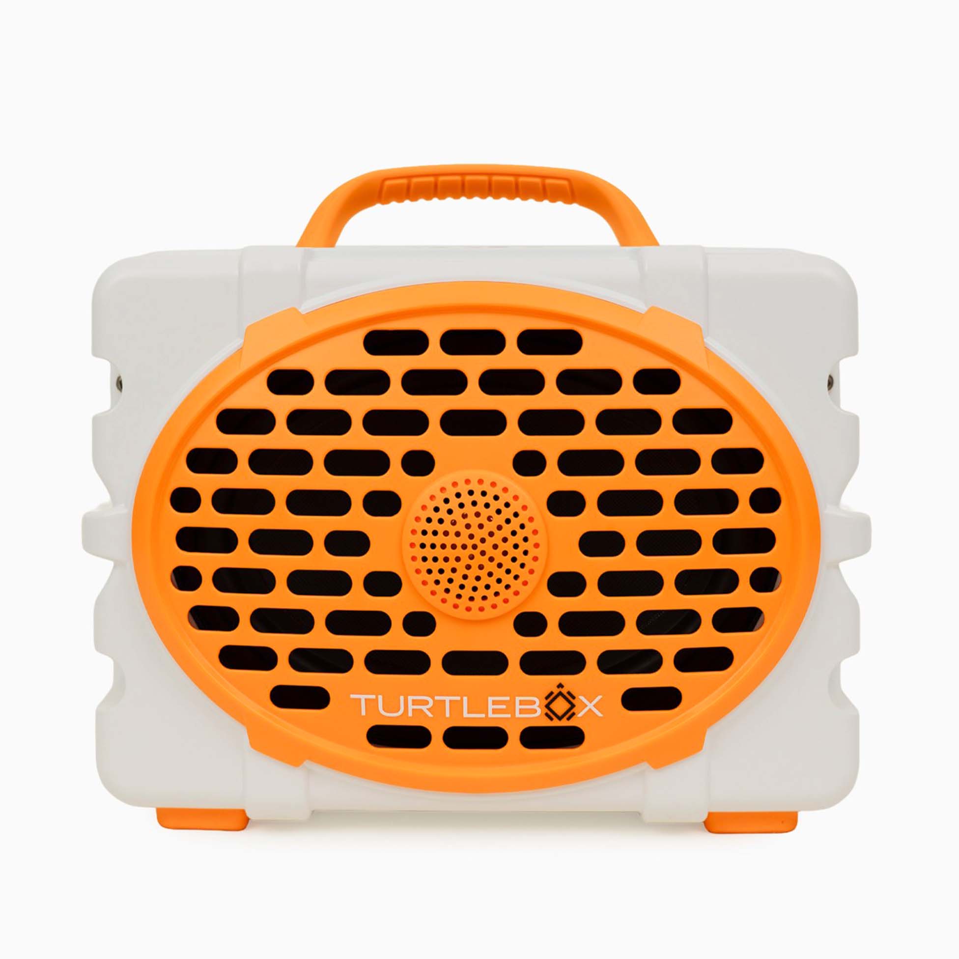 TurtleBox Gen 3 UT Orange and White Portable Speaker