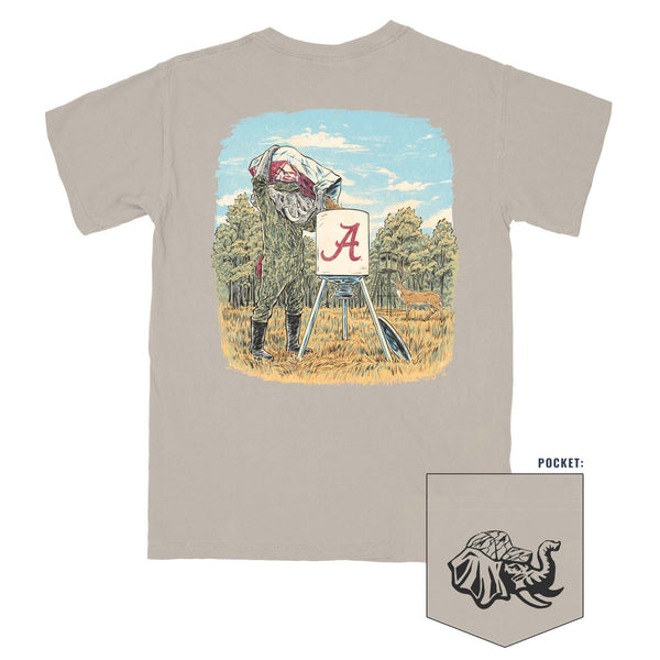 Alabama Crimson Tide Big Al Hunting Short Sleeve T-Shirt