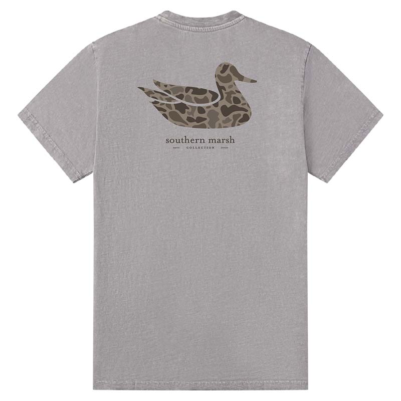 Washed Camo Duck Short Sleeve T-Shirt