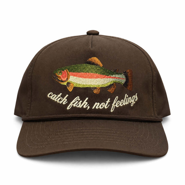 Catch Fish Not Feelings Hat