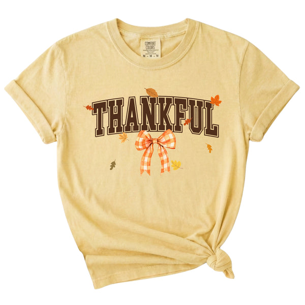 Thankful Bow Short Sleeve T-Shirt
