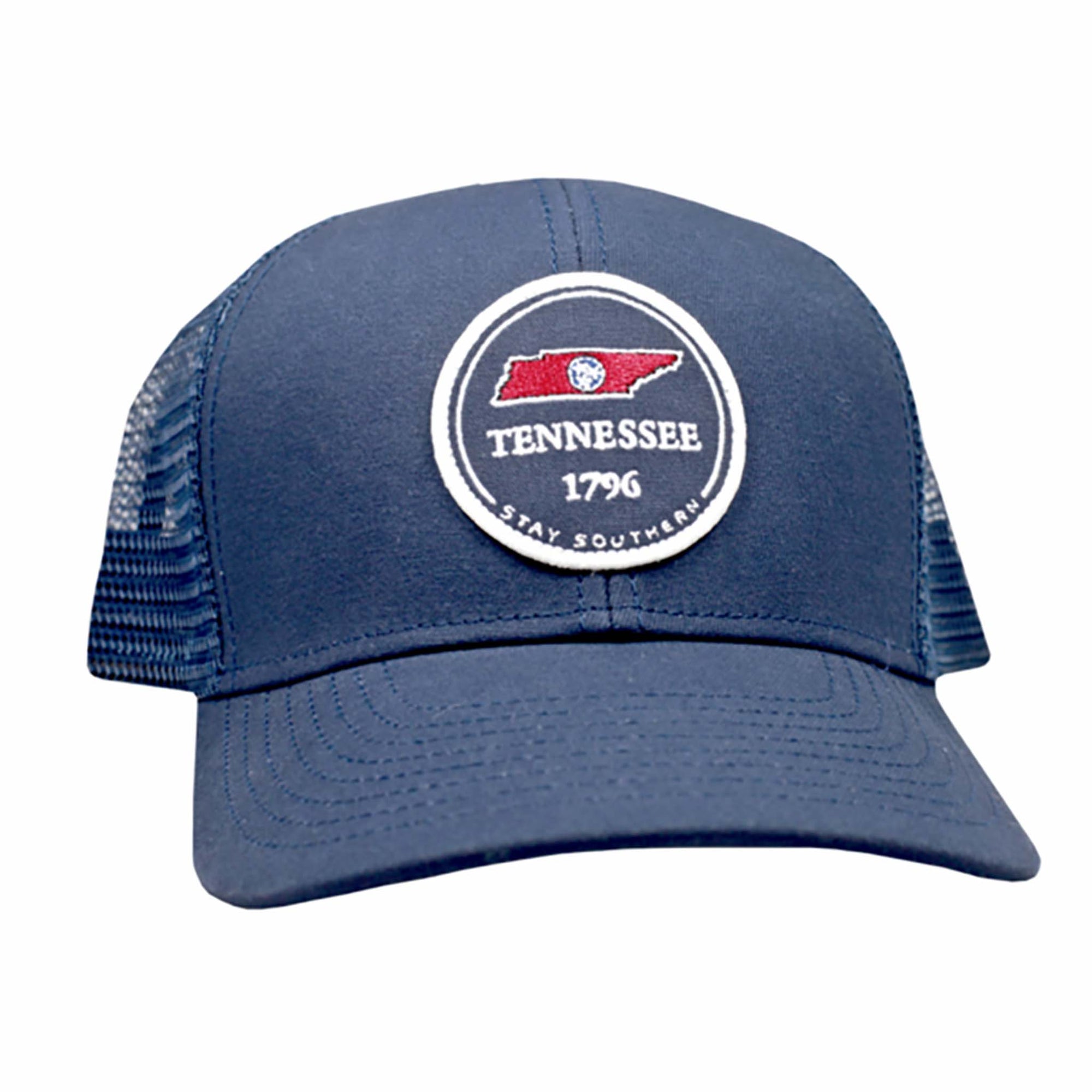 Tennessee Mesh Back Trucker Hat in Navy