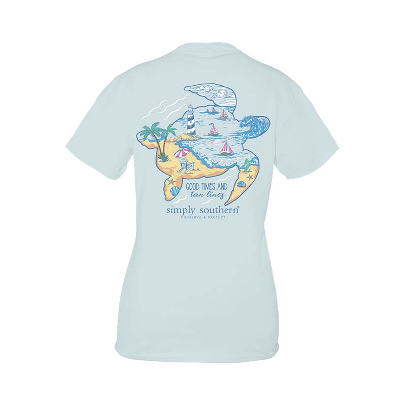 Youth Turtle Tracking Lighthouse Short Sleeve T-Shirt