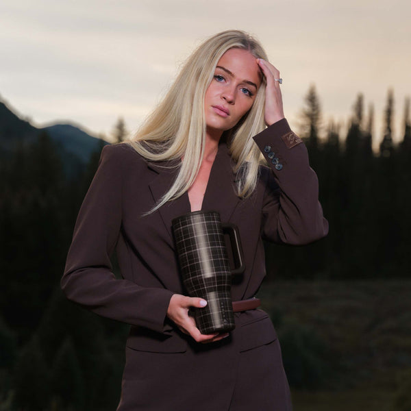 Traveler 32oz Tumbler in Flannel