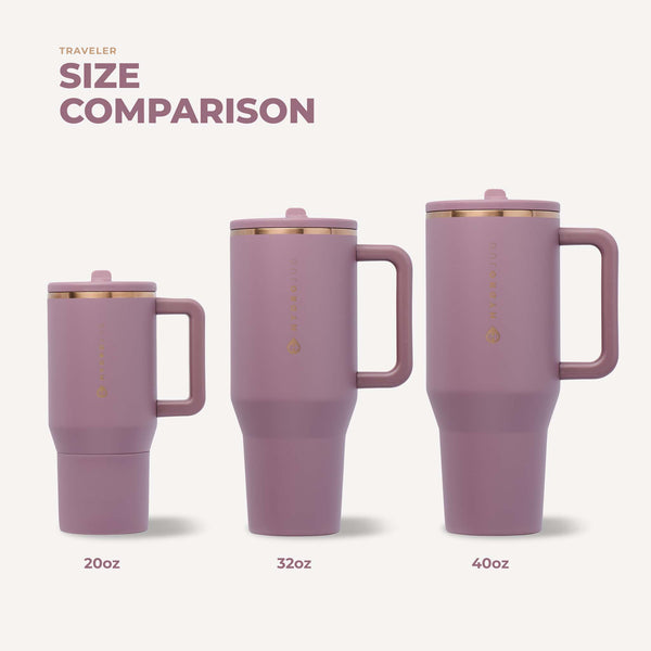 Traveler 32oz Tumbler in Rosewood