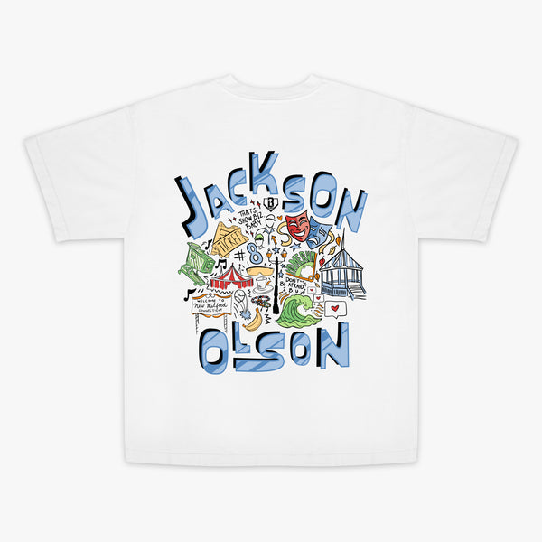 Youth Jackson Olson Hometown Short Sleeve T-Shirt