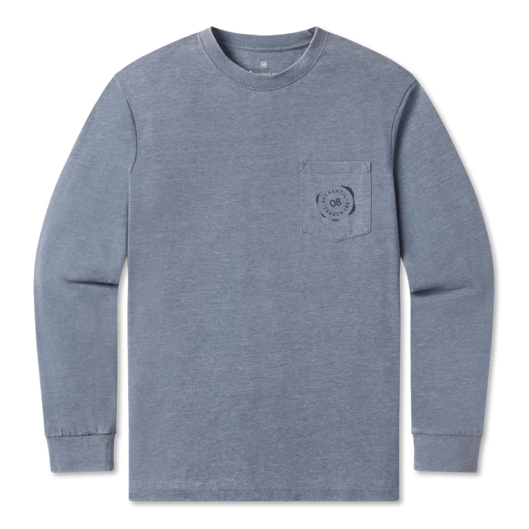 SEAWASH™ Stamped Duck Long Sleeve T-Shirt Slate