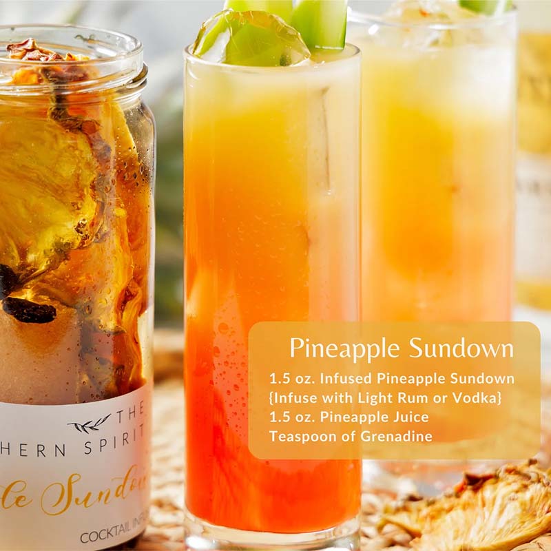 Pineapple Sundown Infusion Jar