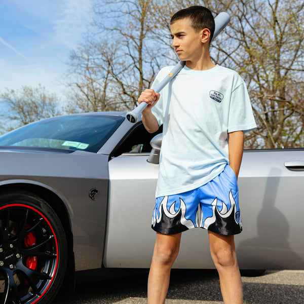 Youth Throwing Heat Short Sleeve T-Shirt