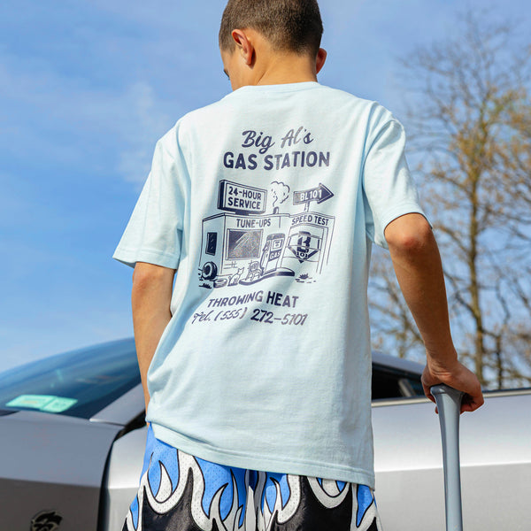 Youth Throwing Heat Short Sleeve T-Shirt