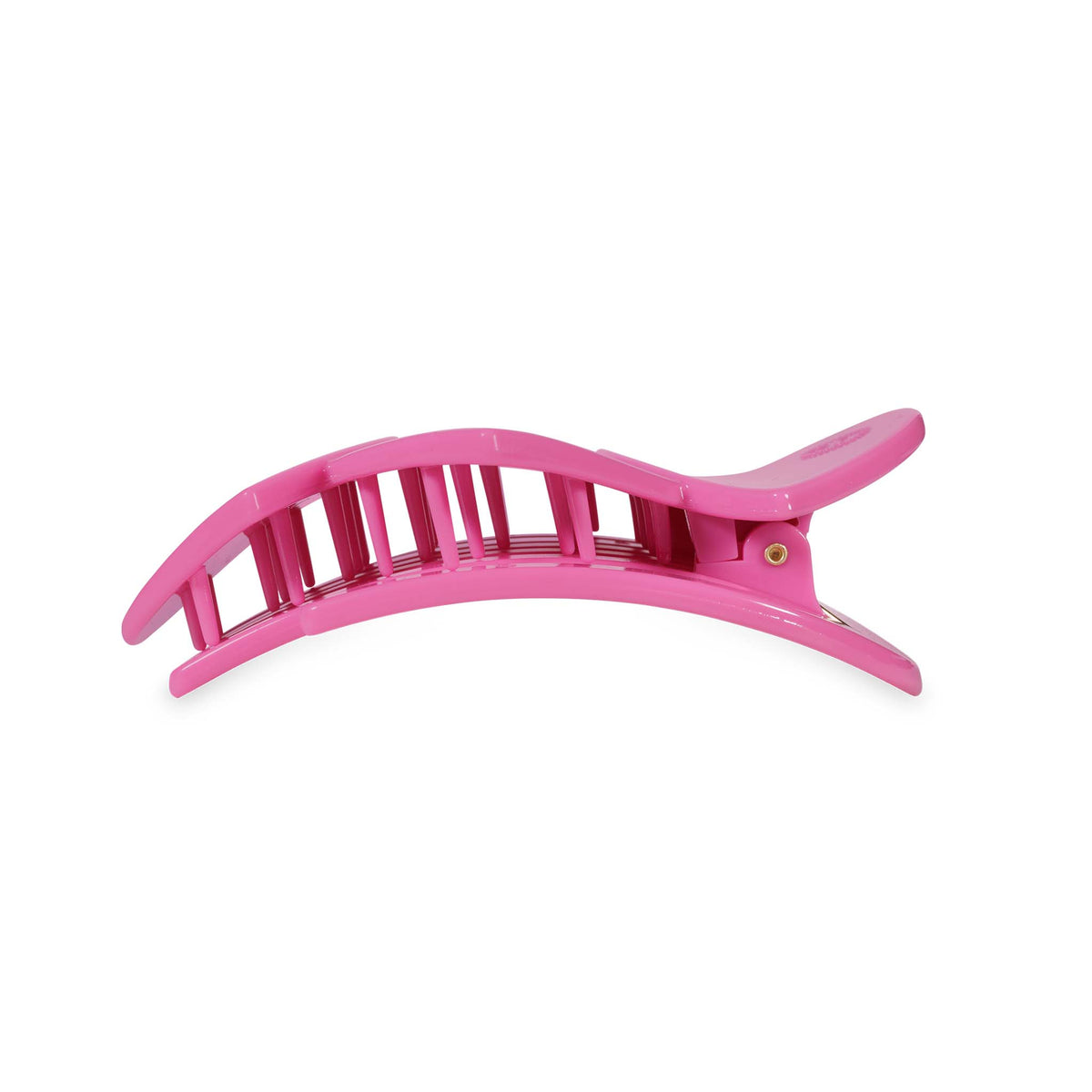 Teleties Heart to Heart Medium Hair Clip in Pink