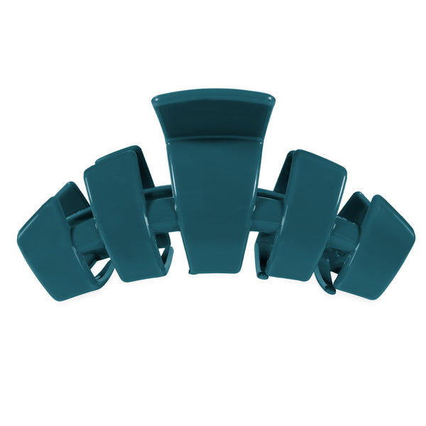 Large Classic Cup Hair Clip in Teal With It