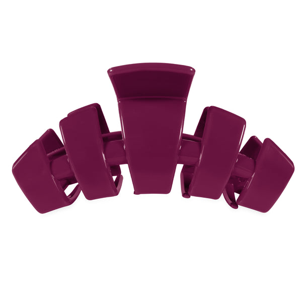 Large Classic Cup Hair Clip in Mulberry