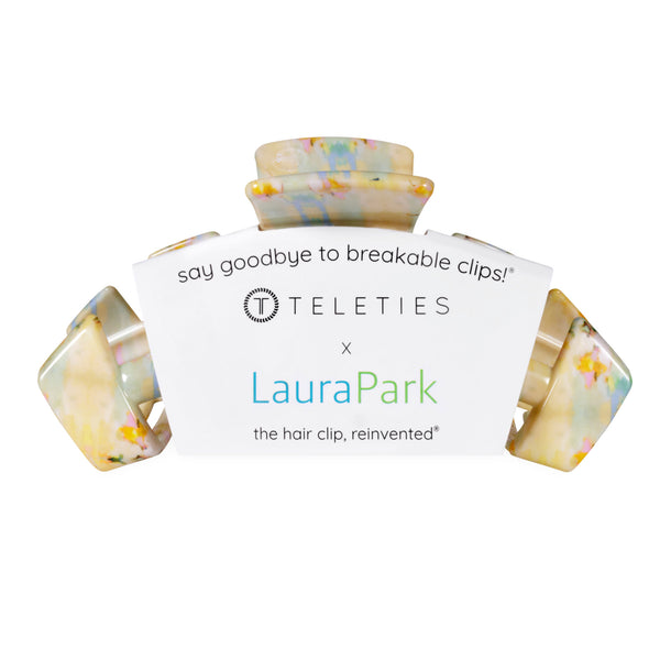 TELETIES x Laura Park Large Hair Clip in Siesta