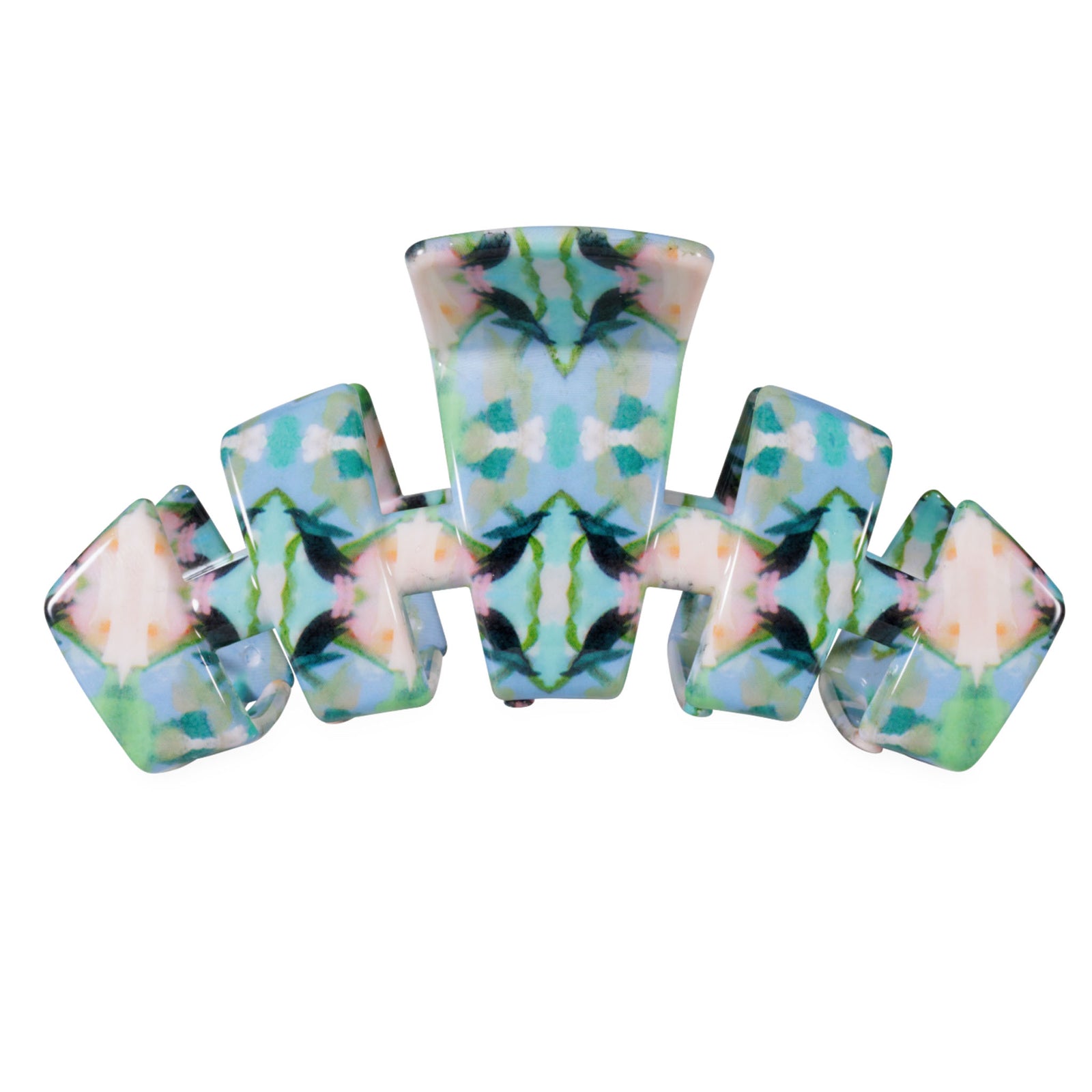 TELETIES x Laura Park Large Hair Clip in Island House