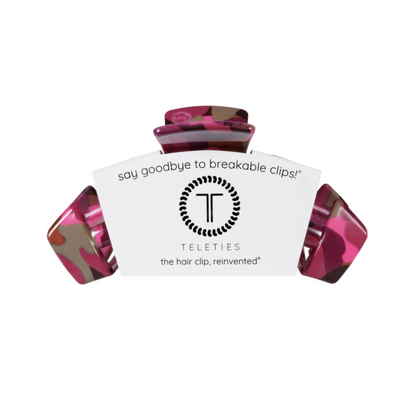 Medium Classic Cup Hair Clip in Garden Glam