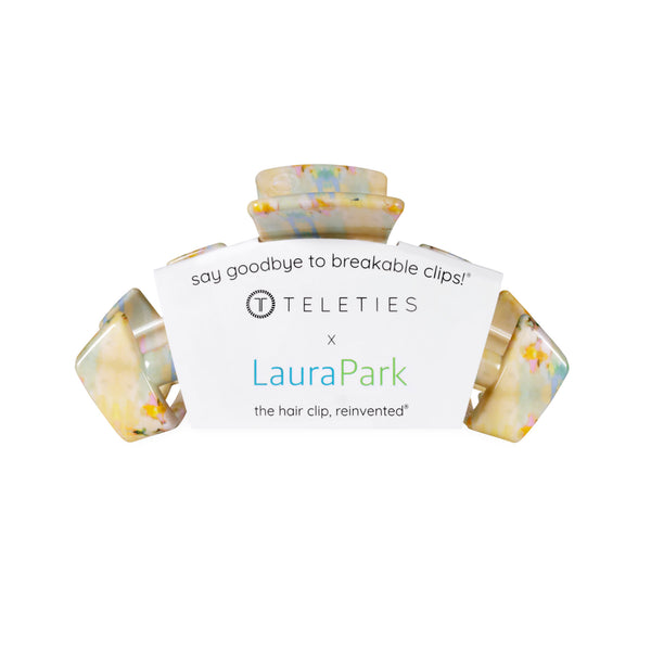 TELETIES x Laura Park Medium Classic Cup Hair Clip in Siesta