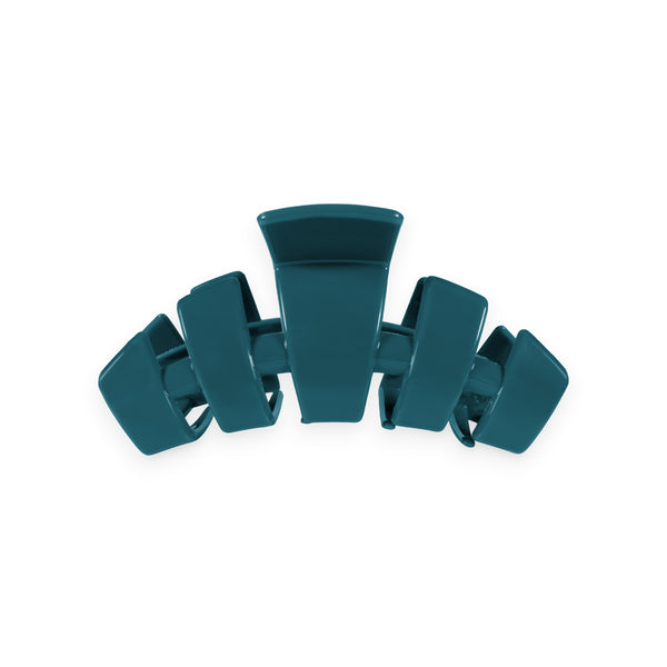 Small Classic Cup Hair Clip in Teal With It