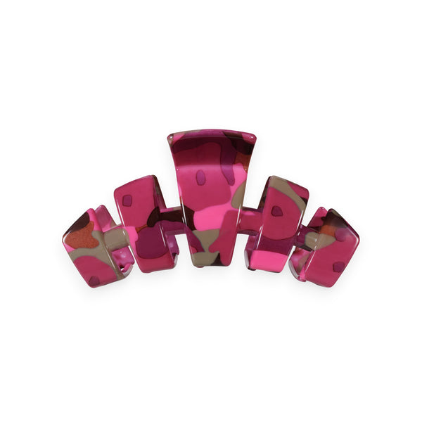 Small Classic Cup Hair Clip in Garden Glam