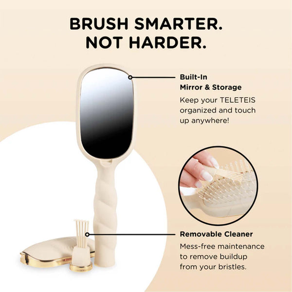 Tan Detangler Hairbrush