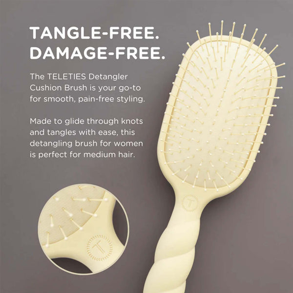 Tan Detangler Hairbrush