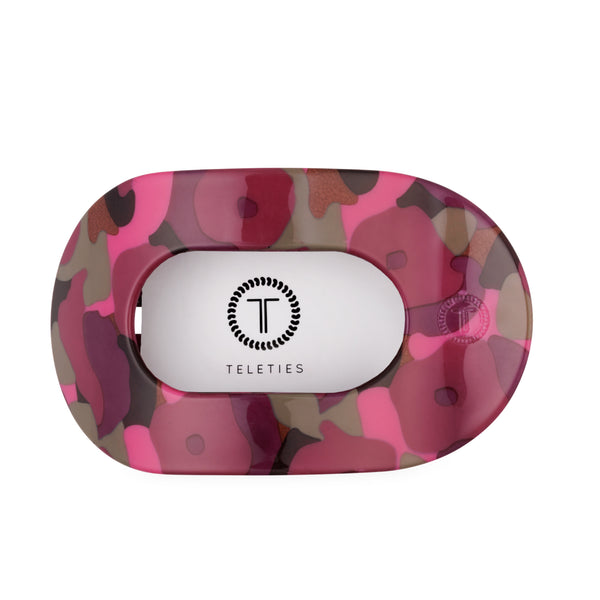 Garden Glam Large Flat Oval Hair Clip