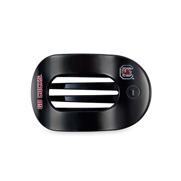 University of South Carolina Teleties medium flat hair clip.