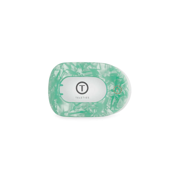 Teleties Spring Splash Medium Flat Oval Hair Clip