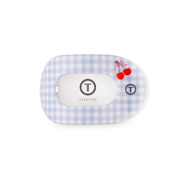 Cherries Medium Flat Oval Hair Clip
