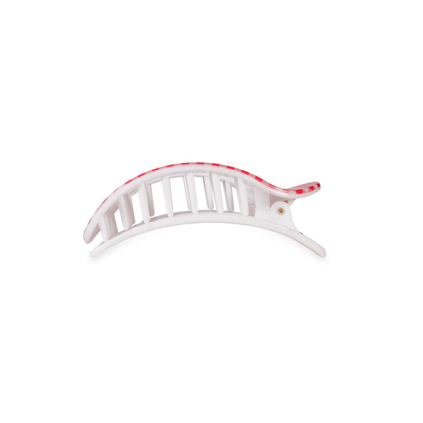 Blueberries Medium Flat Oval Hair Clip