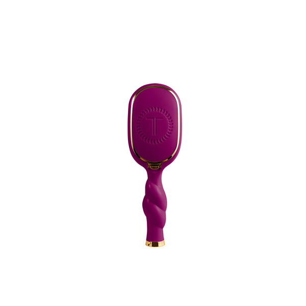 Mini Boar Bristle Hair Brush in Mulberry
