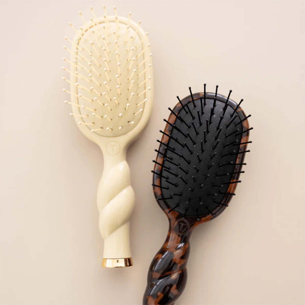 Mini Detangler Hair Brush in Tortoise Shell