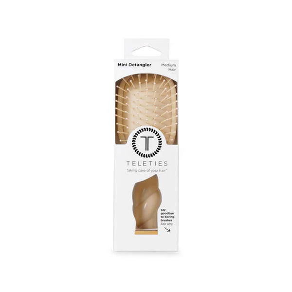 Mini Detangler Hair Brush in Tan