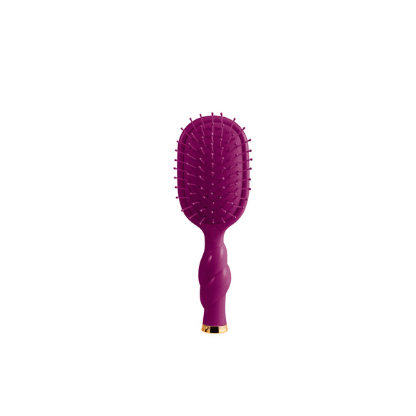 Mini Detangler Hair Brush in Mulberry
