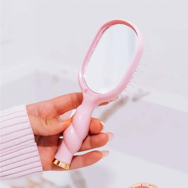 Mini Detangler Hair Brush in Bubblegum
