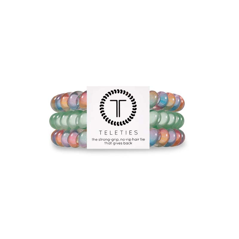 Sprung Out Tie Dye Small Hair Tie 3 Pack