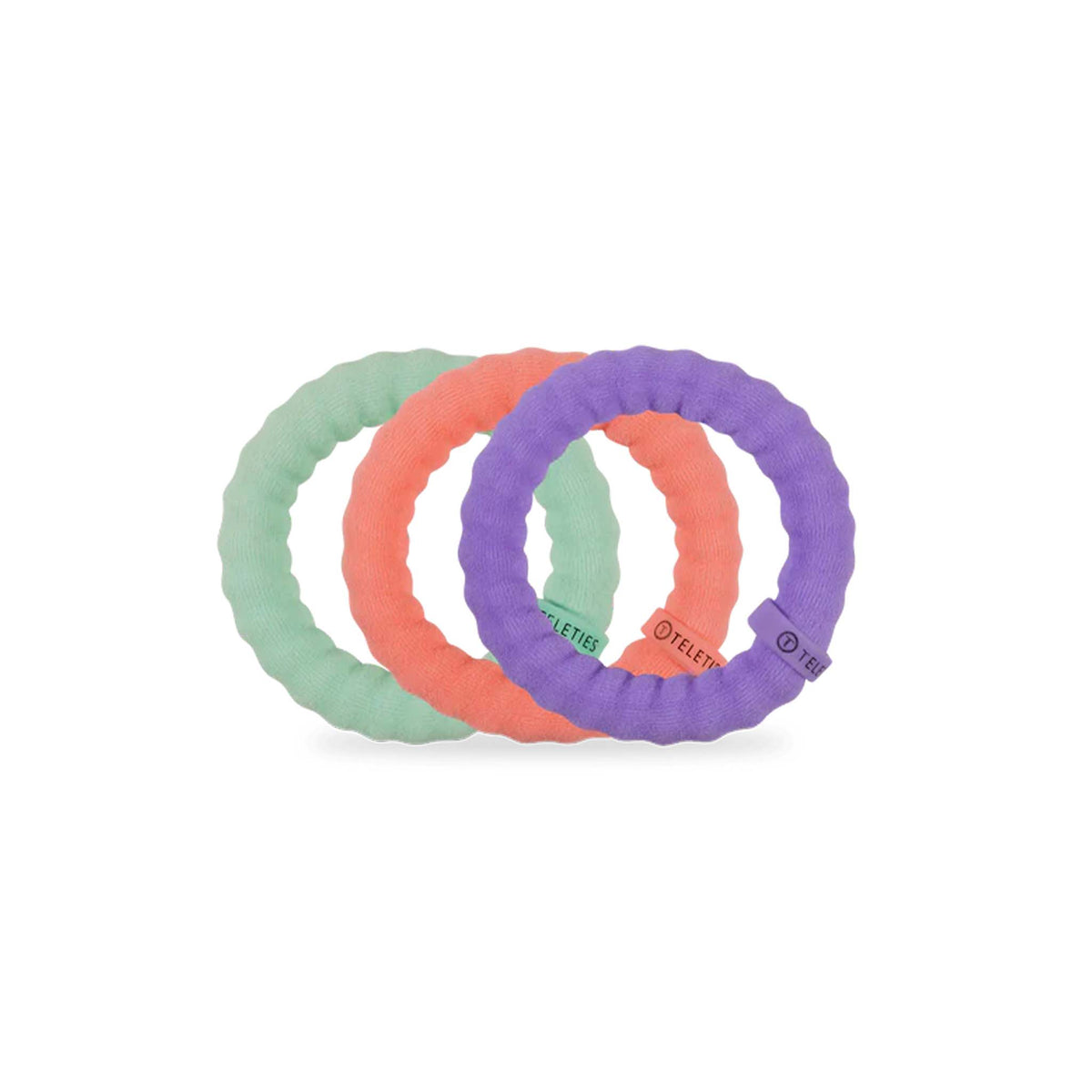 Color Rush Large Nylon Hair Tie 3 Pack by Teleties