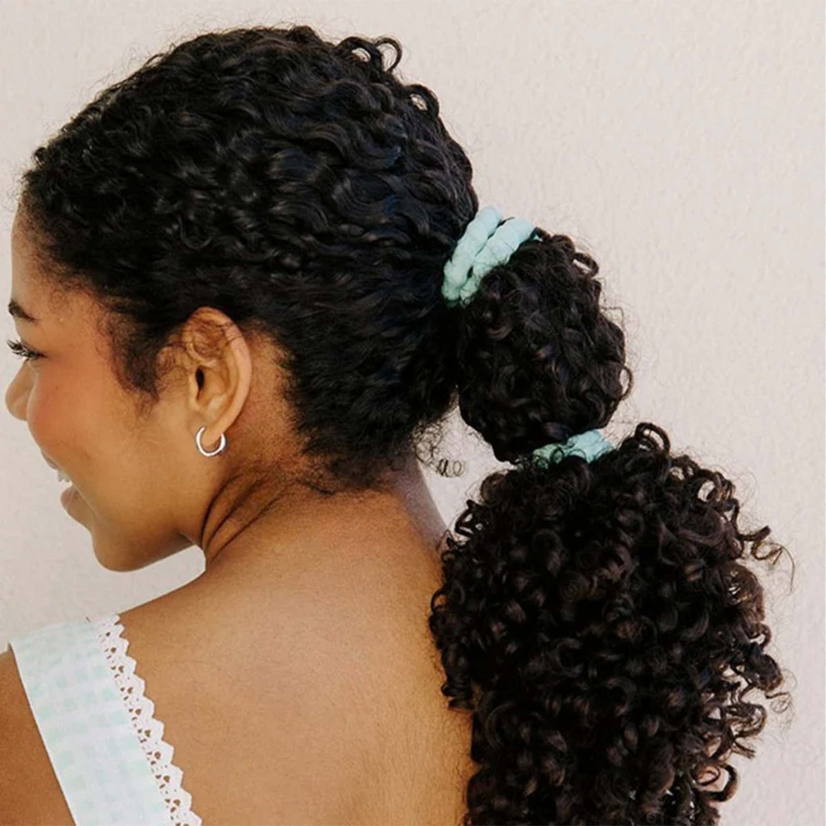 Color Rush Large Nylon Hair Tie 3 Pack by Teleties