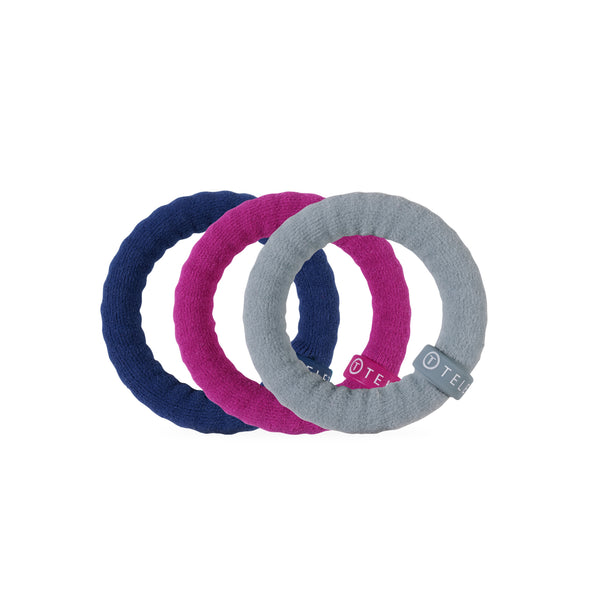 Autumn Assortments Small Nylon Hair Tie 3 Pack