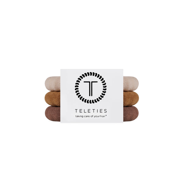 Espresso Yourself Small Nylon Hair Tie 3 Pack