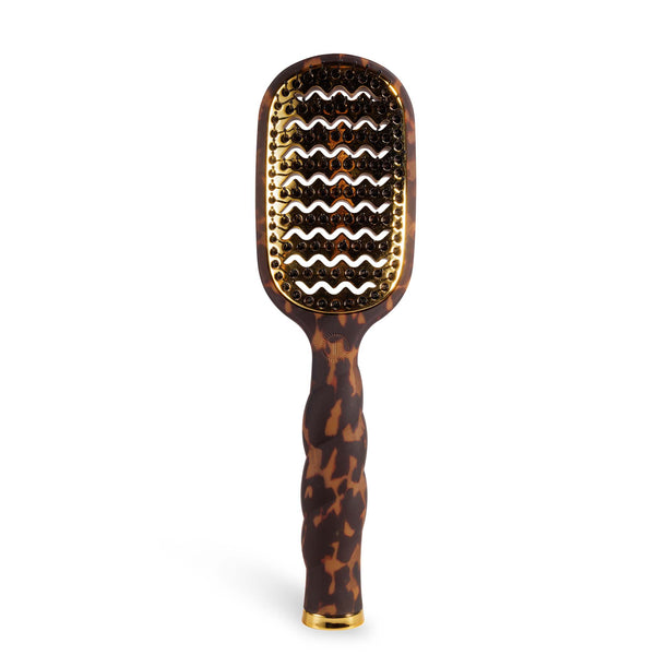 Teleties Tortoise Vented Paddle Hair Brush