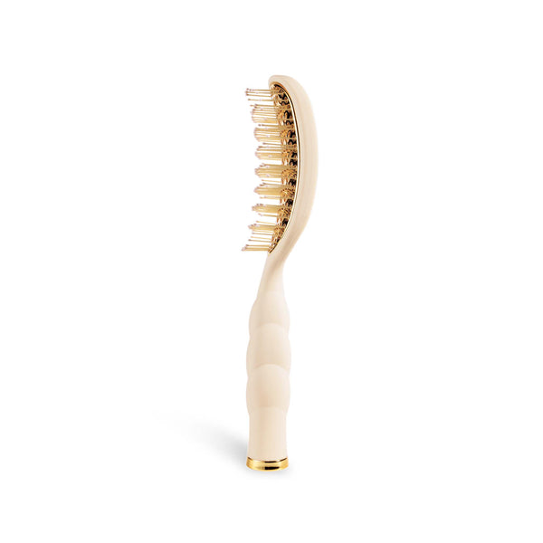 Teleties Tan Vented Paddle Hair Brush
