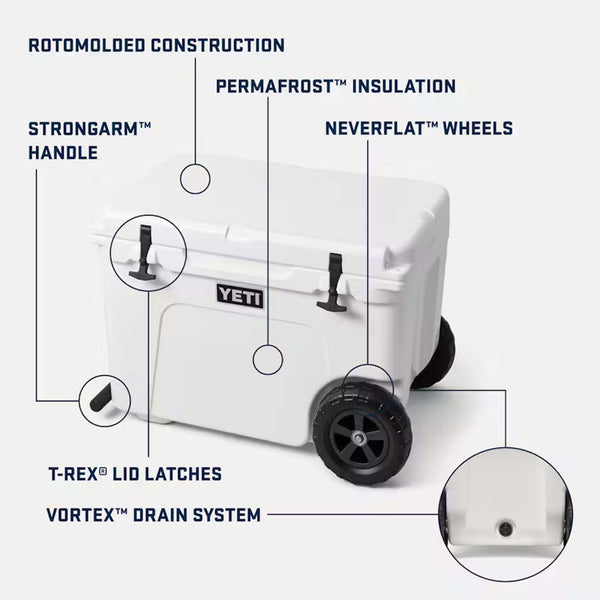 Seafoam Tundra Haul Wheeled Cooler