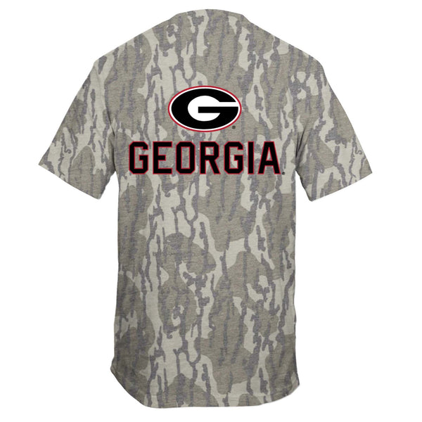 UGA Prime Logo Camo Short Sleeve T-Shirt