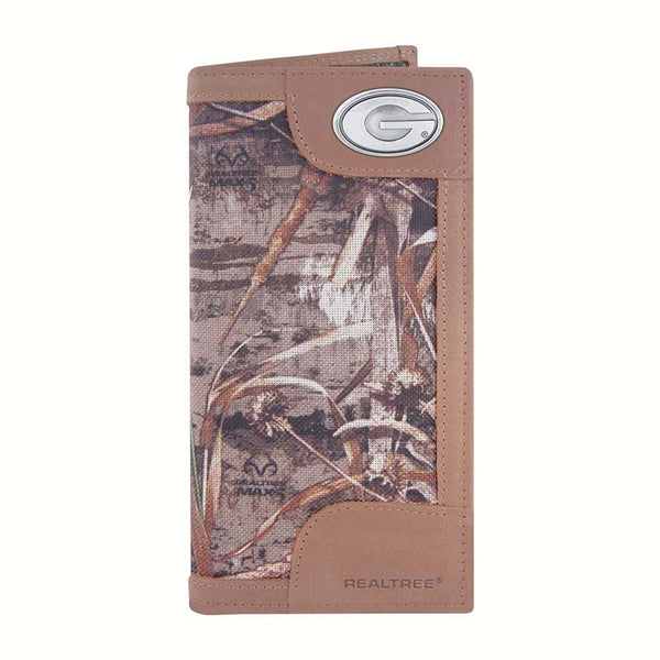 UGA Realtree Roper Concho Wallet