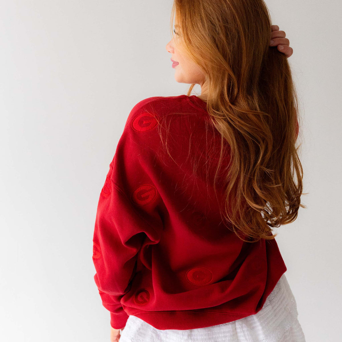 Women's UGA Ritter Repeat Crewneck Sweatshirt