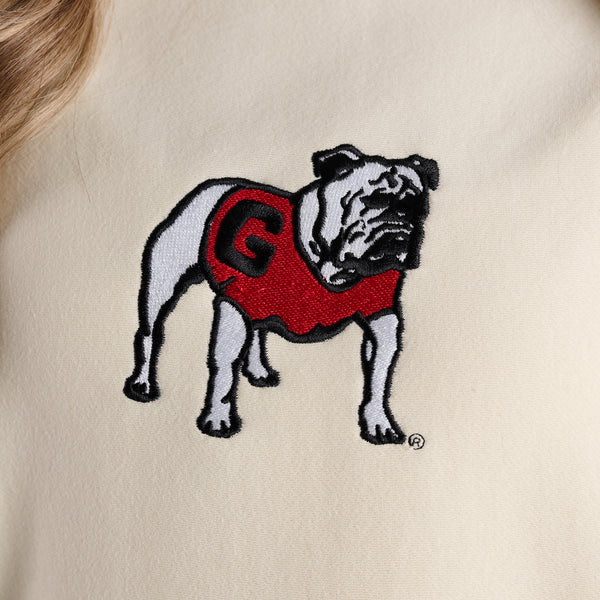 Georgia Bulldogs Mock Neck Sweatshirt